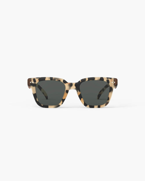 Izipizi Sunglasses #ROAD - Light Tortoise - Soft Grey Lenses