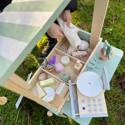 Jabadabado - Wooden Market Stand - Mabel & Fox