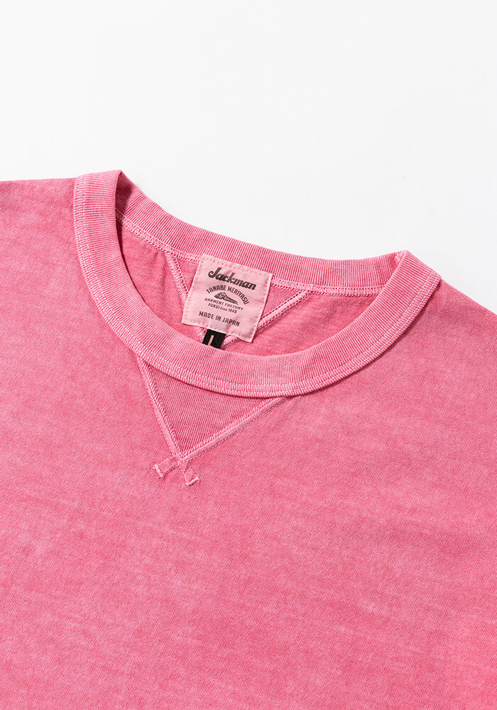 Jackman Rib T-Shirt - Fade Rose