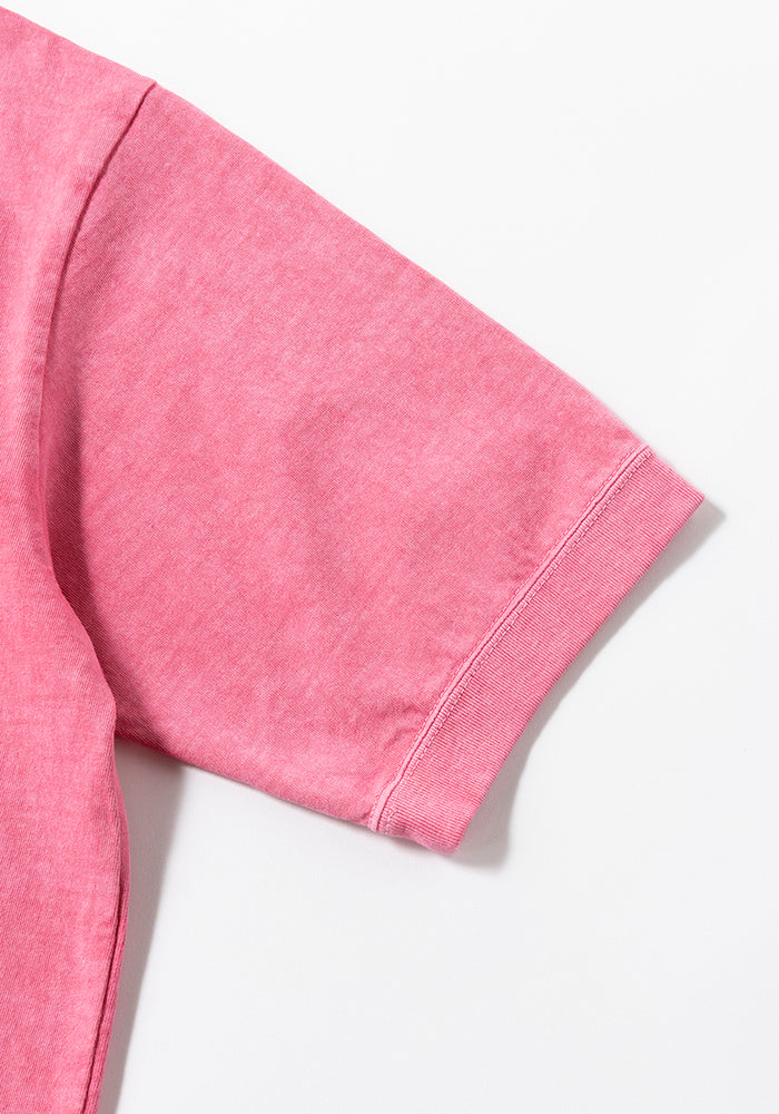 Jackman Rib T-Shirt - Fade Rose