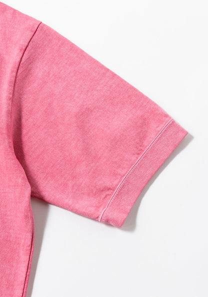 Jackman Rib T-Shirt - Fade Rose
