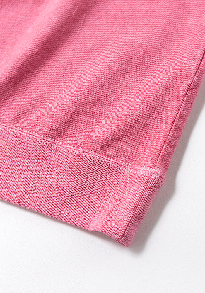 Jackman Rib T-Shirt - Fade Rose
