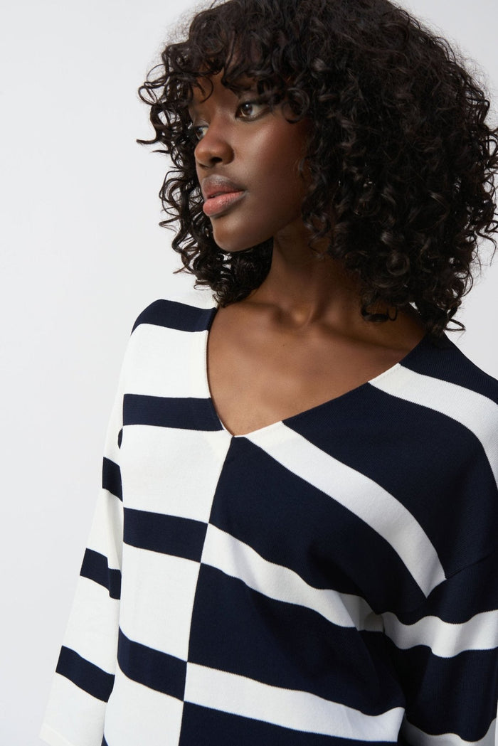 joseph-ribkoff-striped-sweater-knit-v-neck-pullover-251914