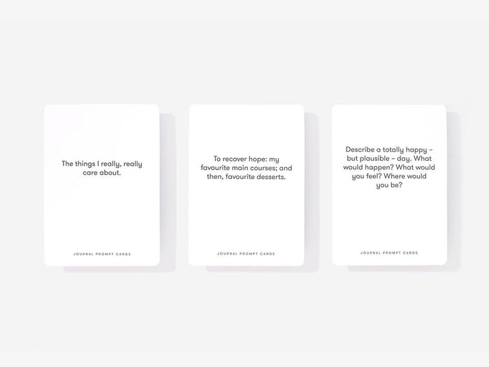 Journal Prompt Cards Mindfulness Tool