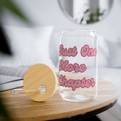 Just One More Chapter Glass, 16oz