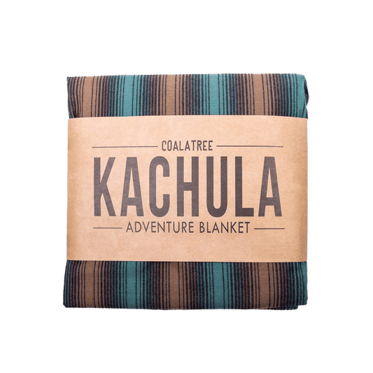 Green Stripe Custom Kachula Adventure Blanket - Corporate Gifts