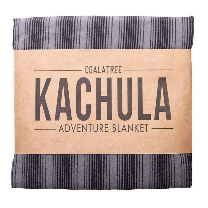 Grey Stripe Custom Kachula Adventure Blanket - Corporate Gifts