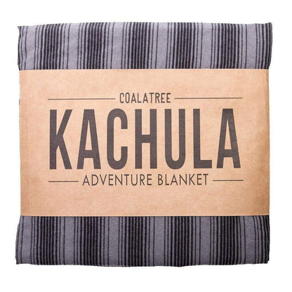 Grey Stripe Custom Kachula Adventure Blanket - Corporate Gifts