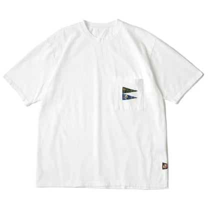 Kapital 20/-Jersey PENNANT T (3Flags) - White