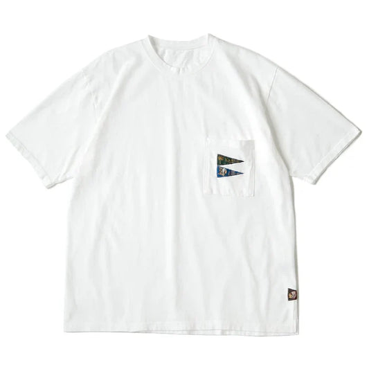 Kapital 20/-Jersey PENNANT T (3Flags) - White