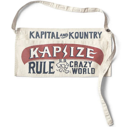 Kapital Canvas Short AD Apron (KAPSIZE RULE) - Red