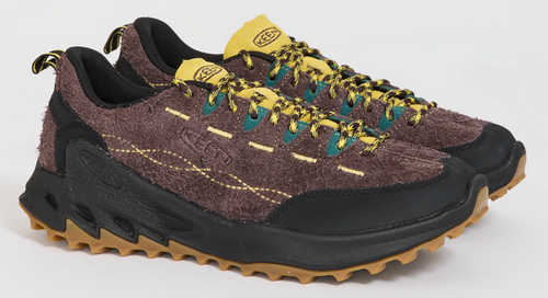 Keen Men's Jasper Zionic Sneaker - JAVA/CREAM GOLD