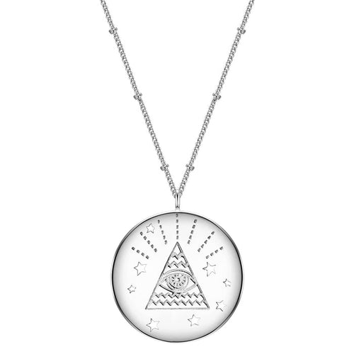Kette ALLSEHENDES AUGE silber