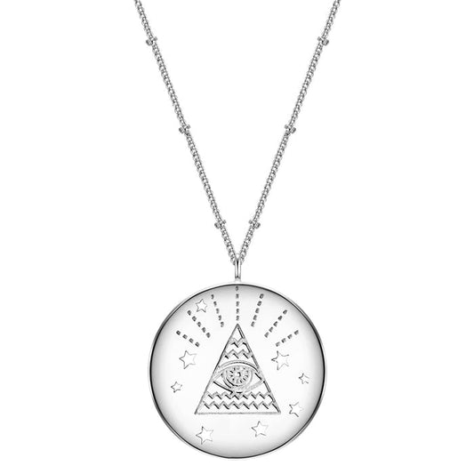 Kette ALLSEHENDES AUGE silber