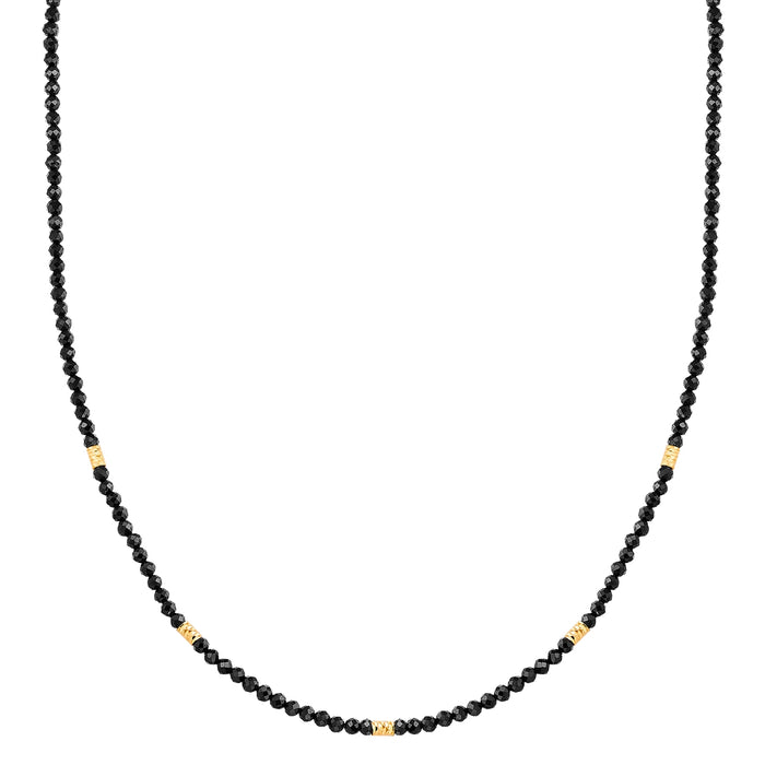 Kette gold mit Spinell