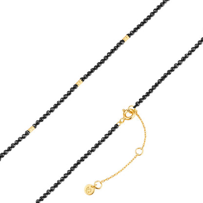 Kette gold mit Spinell