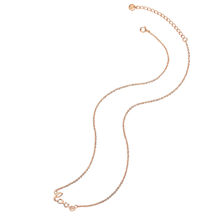 Kette love roségold