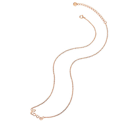Kette love roségold