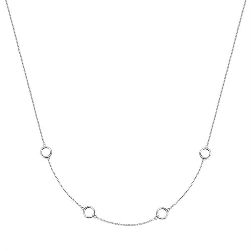 Kette silber mit Stäbchen