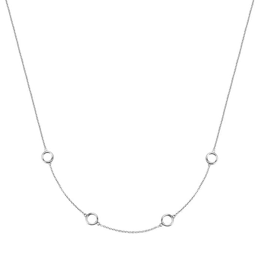 Kette silber mit Stäbchen