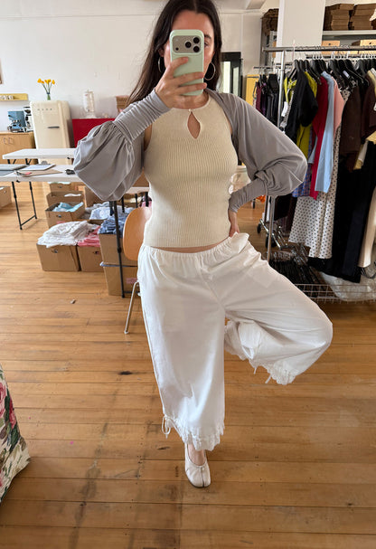 Key-Hole Knit Tank Avena