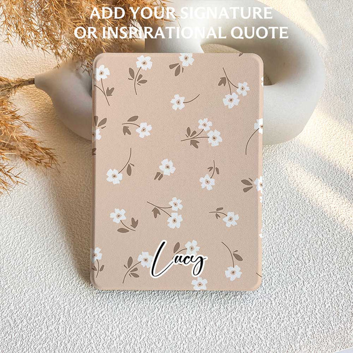 Khaki Blossoms | Kindle Case - IMCASE