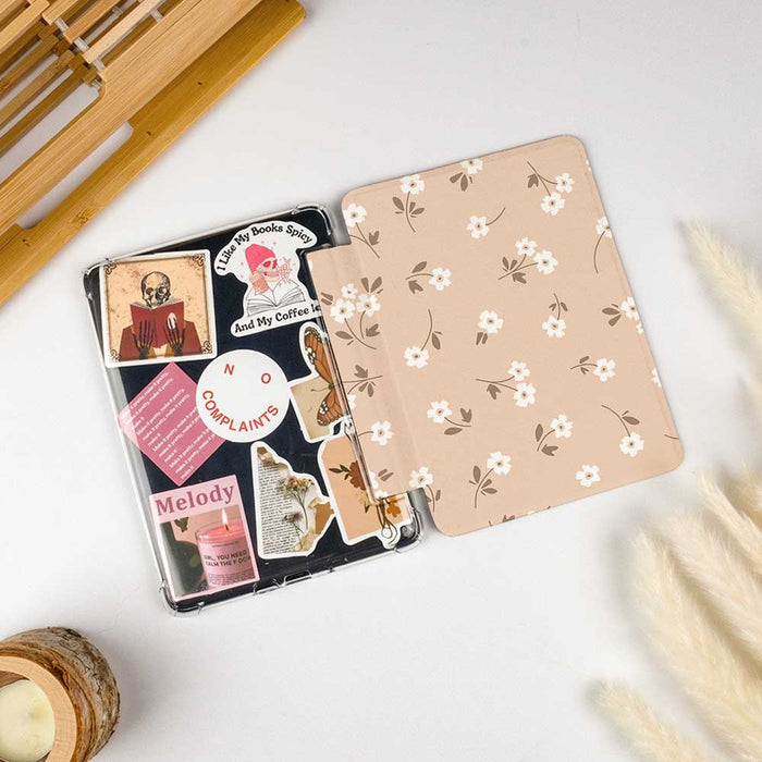 Khaki Blossoms | Kindle Case - IMCASE