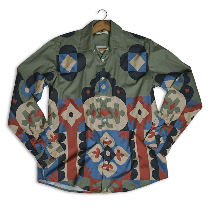 Kilim Edit No 7 Shirt for Women - Luxury Designer | Soft Cotton or Pure Linen  - Naymish Designs