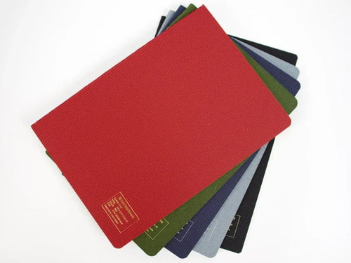 Kleid Stationery A5 2mm Grid Notebook - Olive Drab