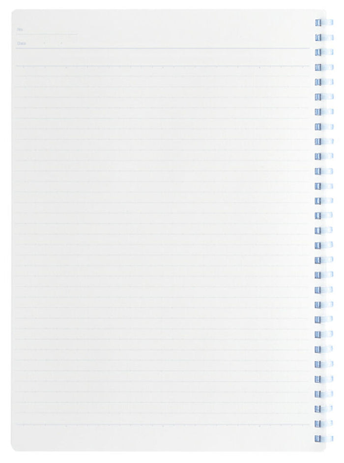 Kokuyo Campus Soft Ring Notebook | A5 - 50 Sheets - 6mm Dotted Line | Pink