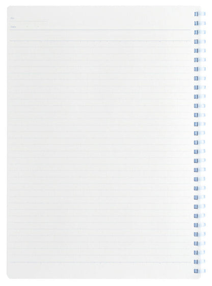 Kokuyo Campus Soft Ring Notebook | A5 - 50 Sheets - 6mm Dotted Line | Pink