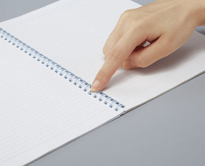 Kokuyo Campus Soft Ring Notebook | A5 - 50 Sheets - 6mm Dotted Line | Pink