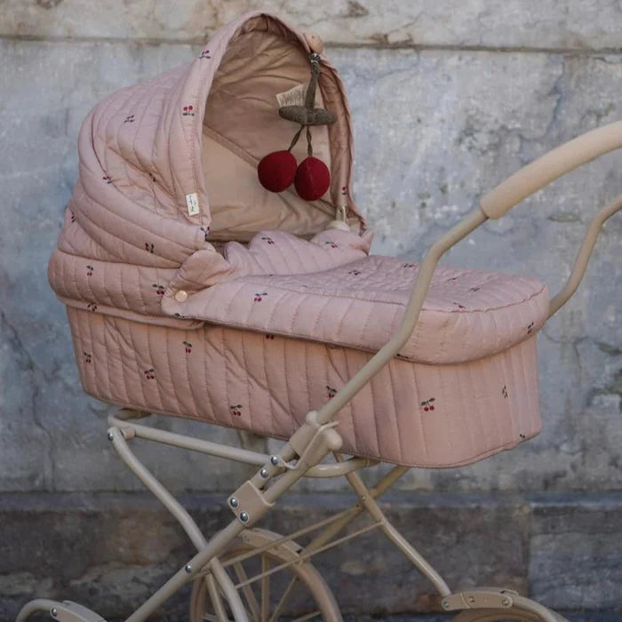 Konges Slojd - Doll Pram - Cherry Blush - Mabel & Fox