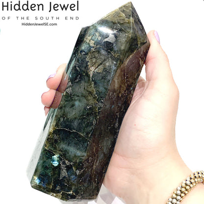 Labradorite Gemstone Tower