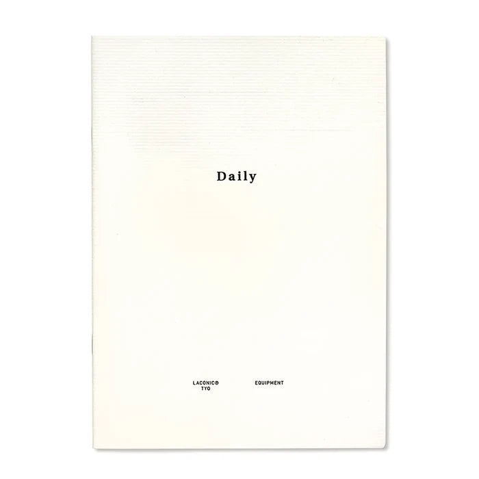 Laconic Style Notebook - Daily