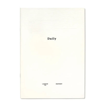 Laconic Style Notebook - Daily