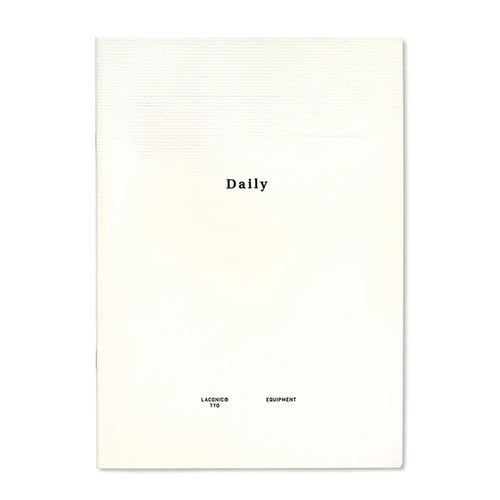 Laconic Style Notebook - Daily
