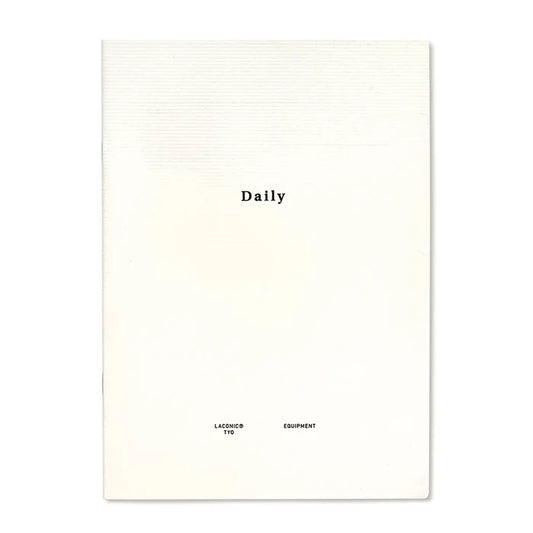 Laconic Style Notebook - Daily