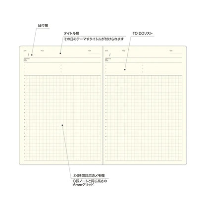Laconic Style Notebook - Daily