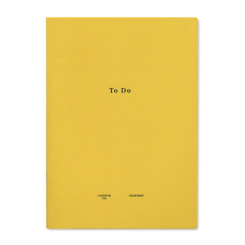 Laconic Style Notebook - To-Do