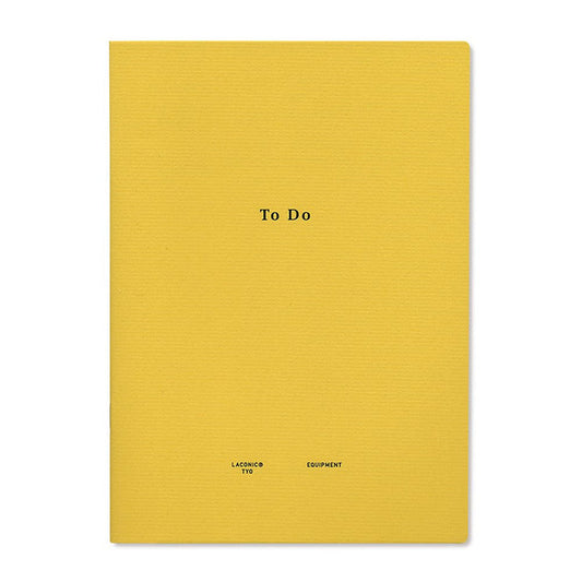 Laconic Style Notebook - To-Do