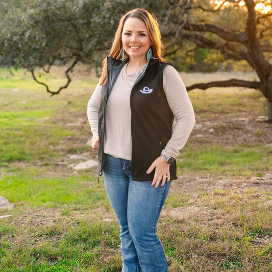 LADIES BLACK VEST