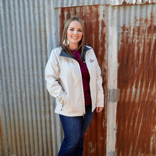 LADIES CREAM JACKET