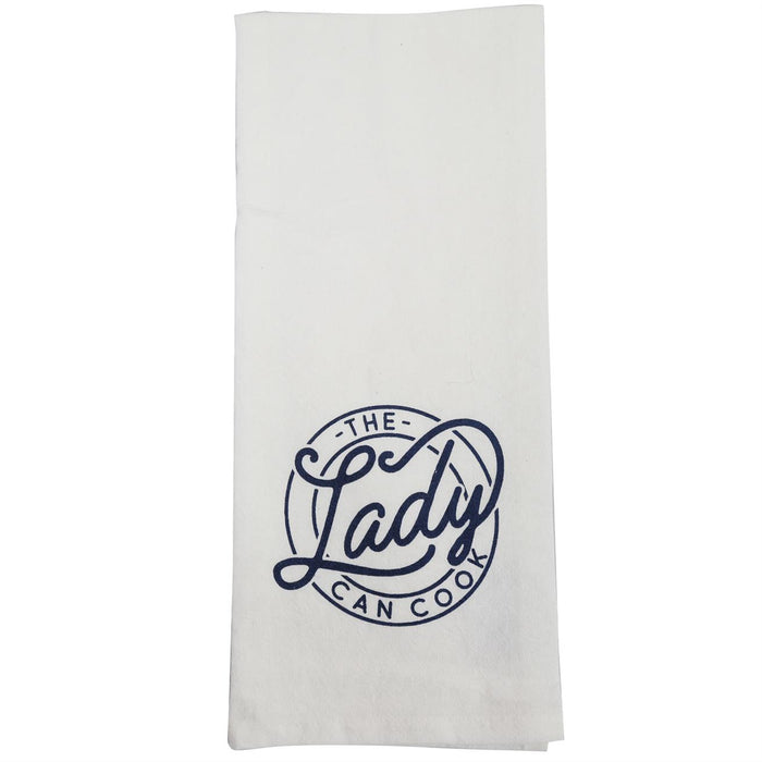 Lady Can Cook Flour Sack Towel