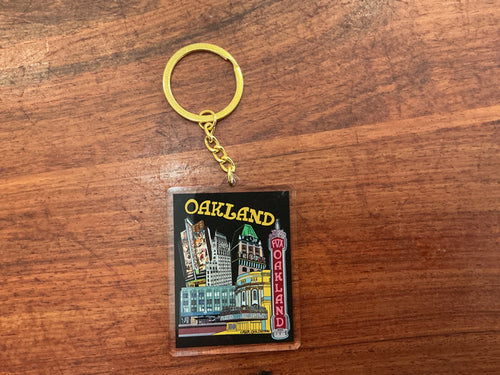 Landmark Oakland Keychain by Cara Goldstein
