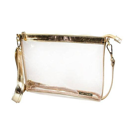 Capri Designs Gold Large Crossbody