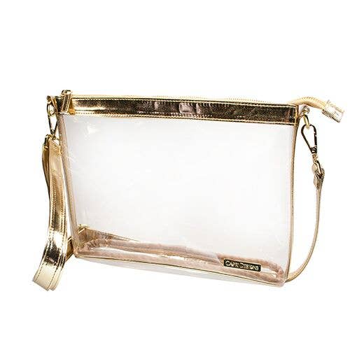 Capri Designs Gold Large Crossbody