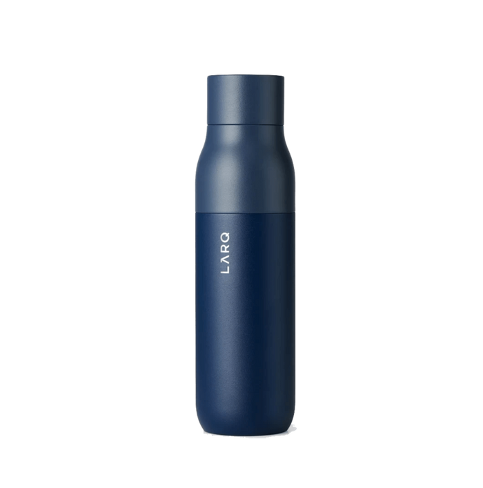 25oz / 740ml / Monaco Blue Custom LARQ Bottle PureVis - Corporate Gifts