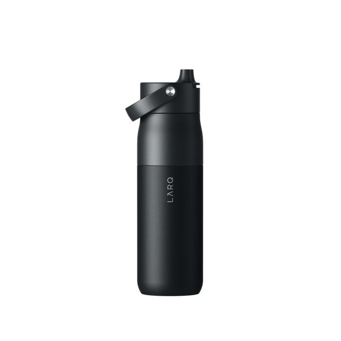 23 Ounces / Obsidian Black Custom LARQ Bottle Swig Top - Corporate Gifts