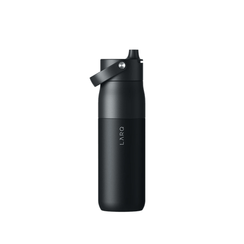 23 Ounces / Obsidian Black Custom LARQ Bottle Swig Top - Corporate Gifts